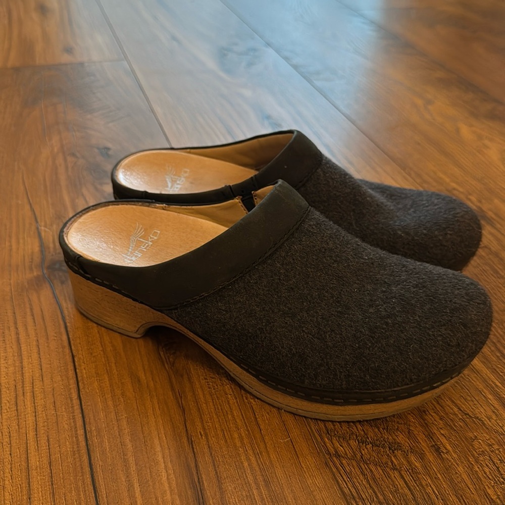 Dansko Bethann Wool clogs